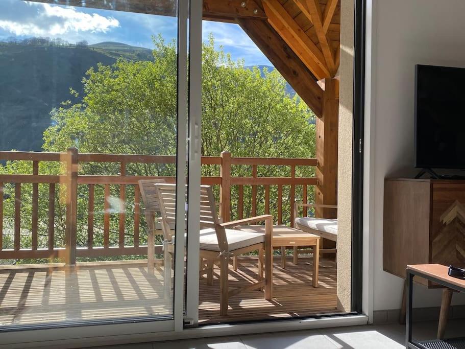 Charmant T4 Duplex Vue Montagne Loudenvielle Extérieur photo