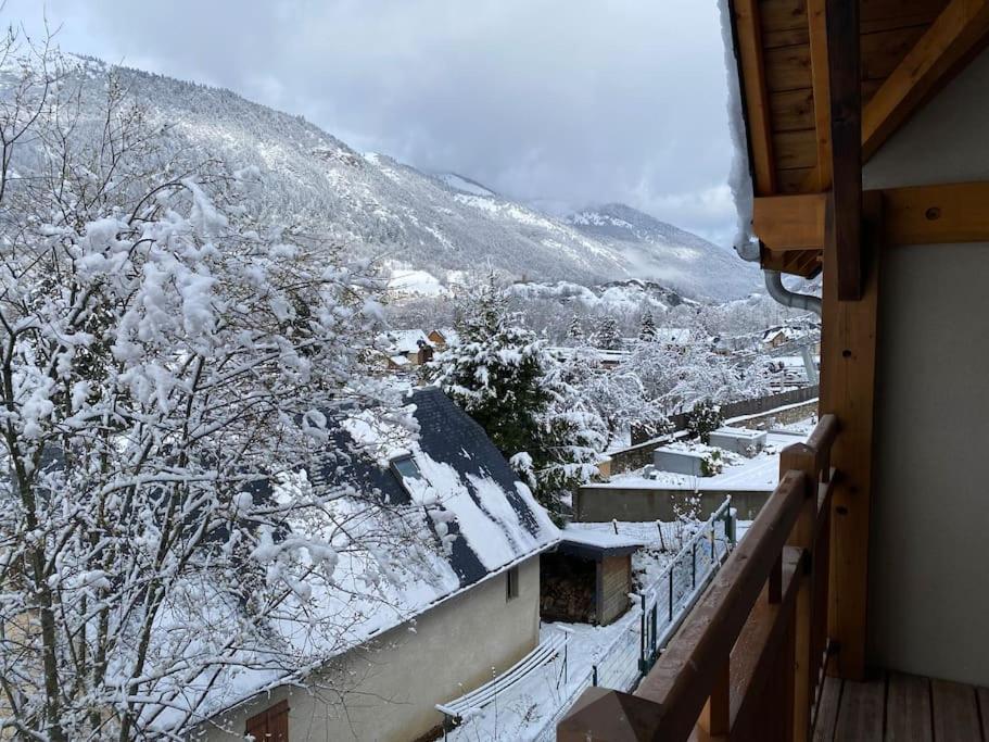Charmant T4 Duplex Vue Montagne Loudenvielle Extérieur photo